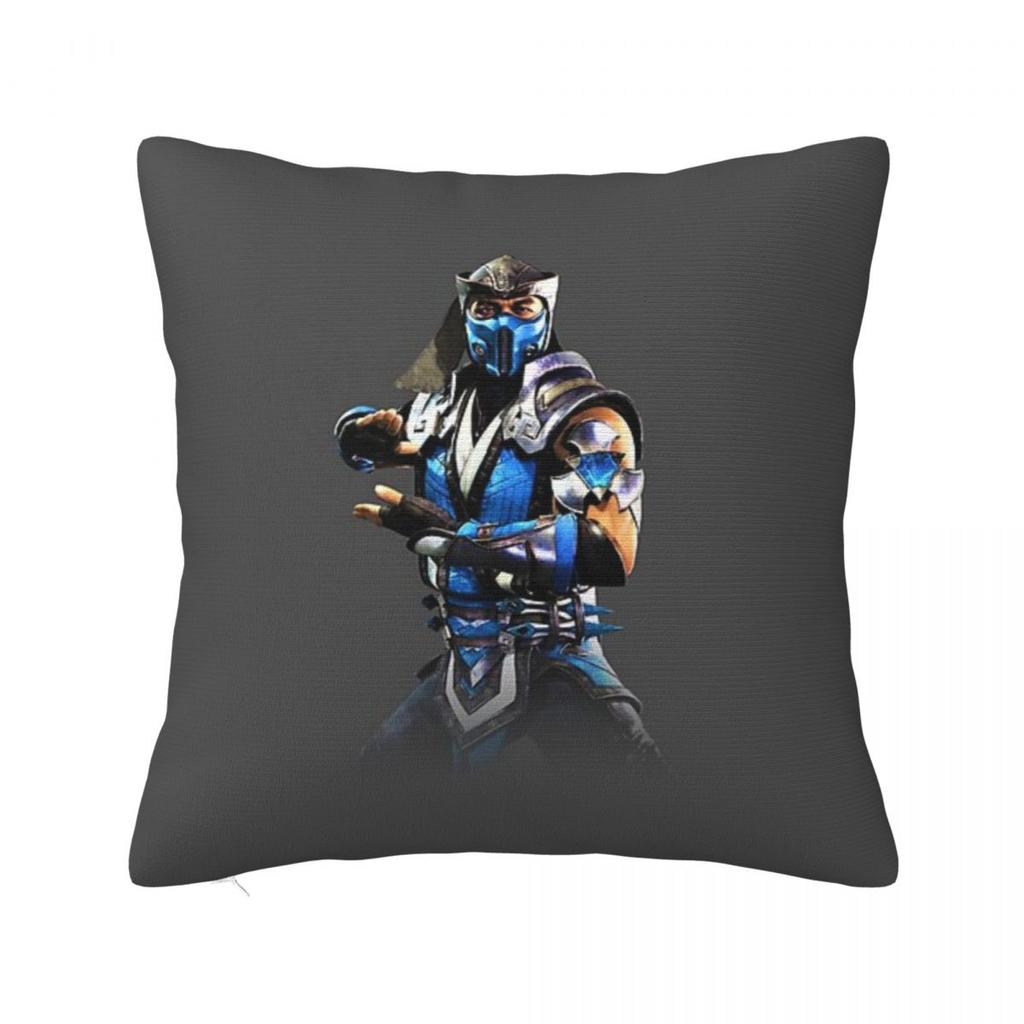 Mortal Kombat Саб-Зиро Квадратная Наволочка Чехол для Подушки Наволочка Подушка-Плед для Дома Дивана Гостиной