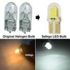 4Pcs T10 W5W COB LED Canbus Super Bright Wedge Parking Light Car Lamps