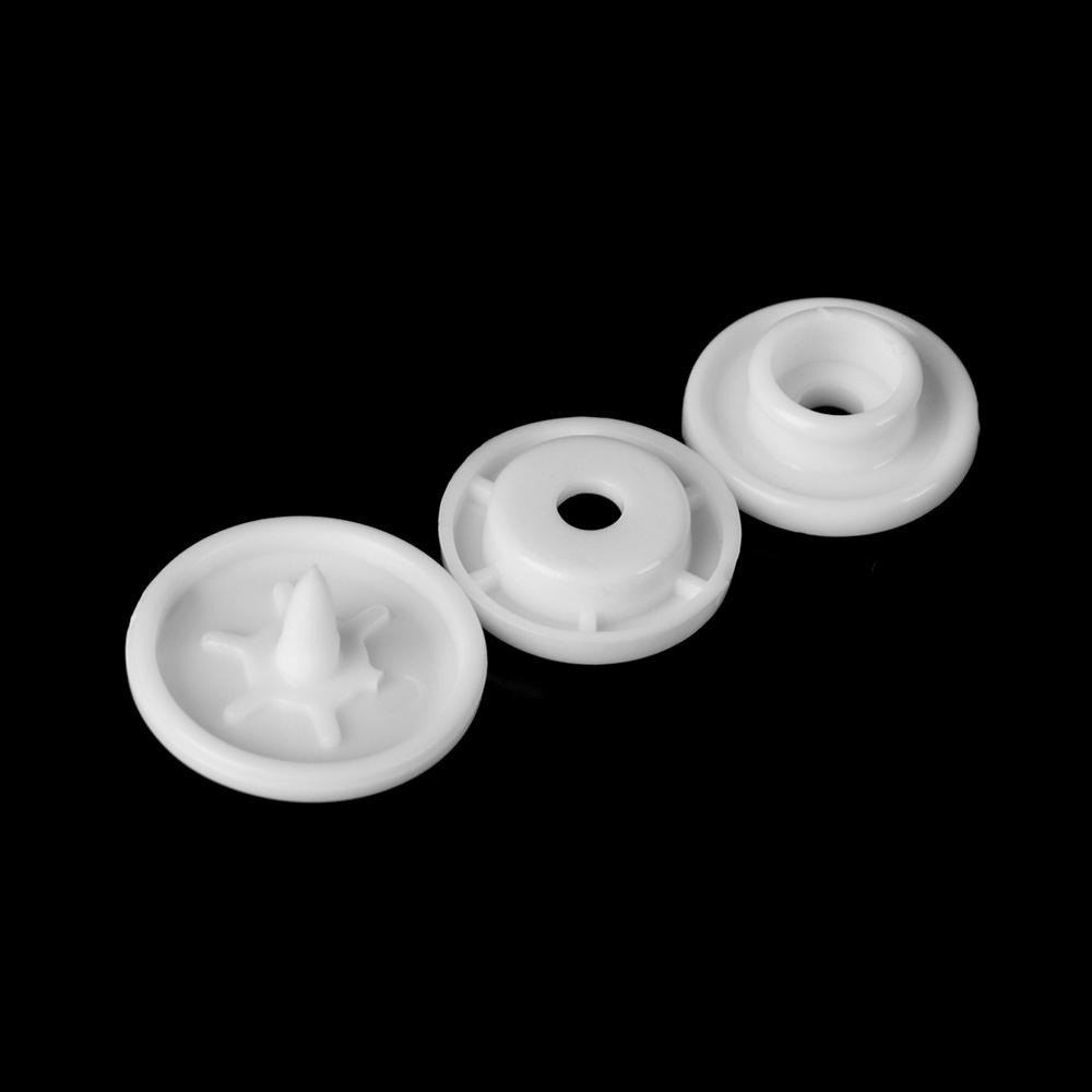 45 комплектов(180pcs) Одежда Рубашки Скрапбукинг Застежки-гвоздики прозрачные Нажимные кнопки Кнопки-защелки