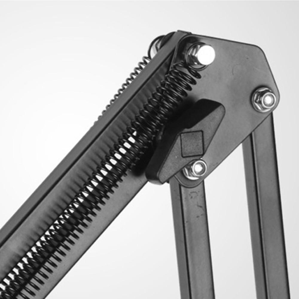 Extendable Microphone Holder Telescopic Bracket Microphone Clamp Microphone Stand  Desk Mount