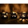 Christmas Iron Hollow Candle Holders Xmas Candlestick Decoration, Vinatage Style, Home, Pub, Bar, Cafe Decor Light Shade