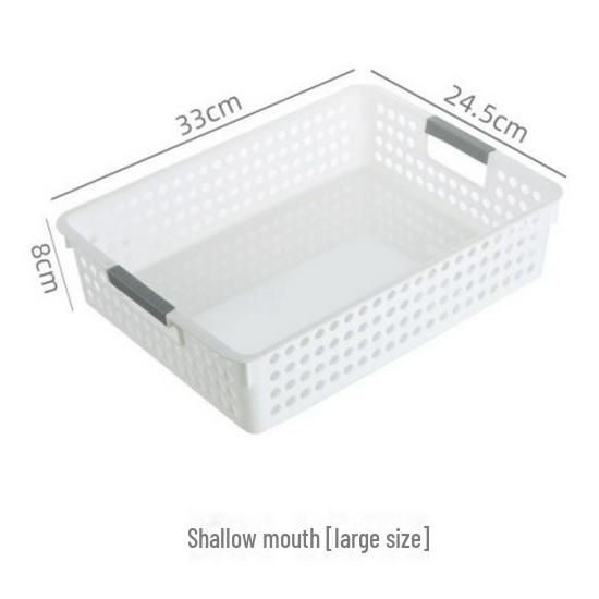 Утолщенная пластиковая настольная корзина для хранения игрушек, косметики и всякой всячины