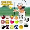 3/5Pcs/set Cute Silicone Tennis Vibration Dampeners Tennis Vibration Anti Racquet Damper Racket F1R2