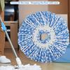 3Pcs Spin Mop Heads Replacement Super Soft Highly Absorbent Universal Easy To Replace Floor Cleaning Mop Head Refill Accessories