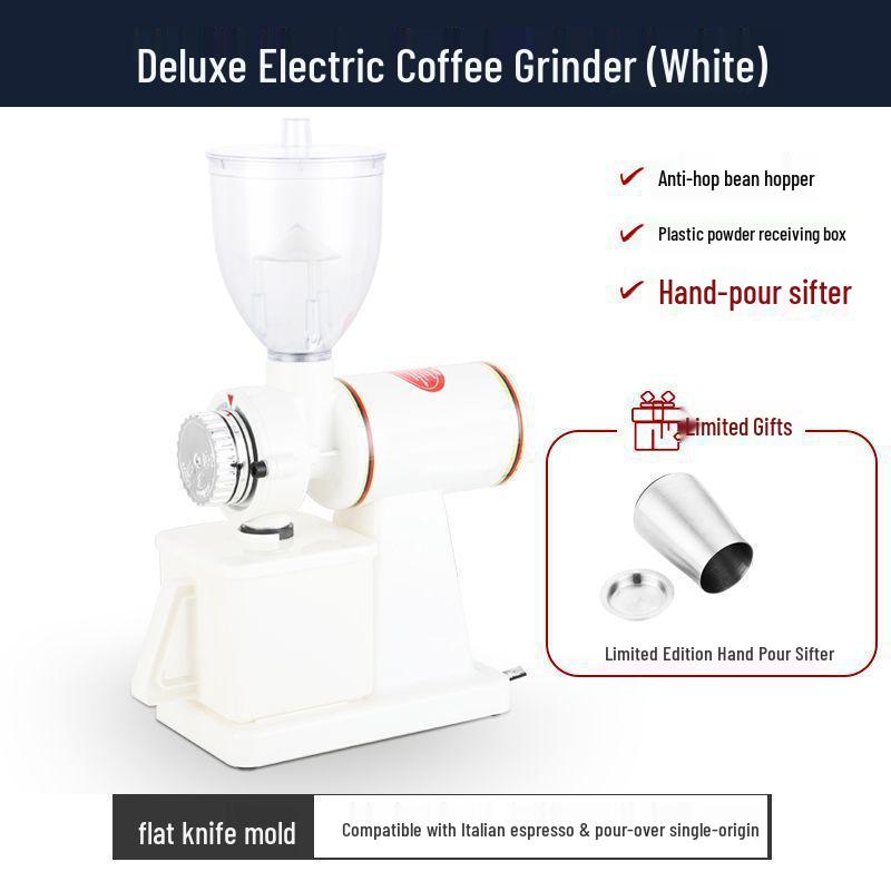 Electric Coffee Bean and Powder Grinder for Household Drip Brewing