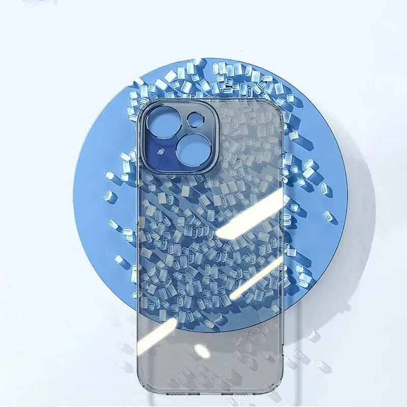 Ультратонкий прозрачный силиконовый мягкий чехол для iPhone 15 14 Plus 13 12 Mini 11 Pro XS Max X XR SE 2025 2020 7 8 Plus задняя крышка Coque