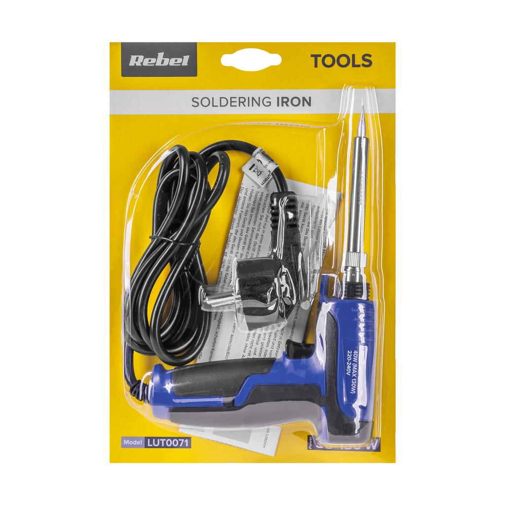 Ceramic heating element soldering iron with temperature controller 30-130W