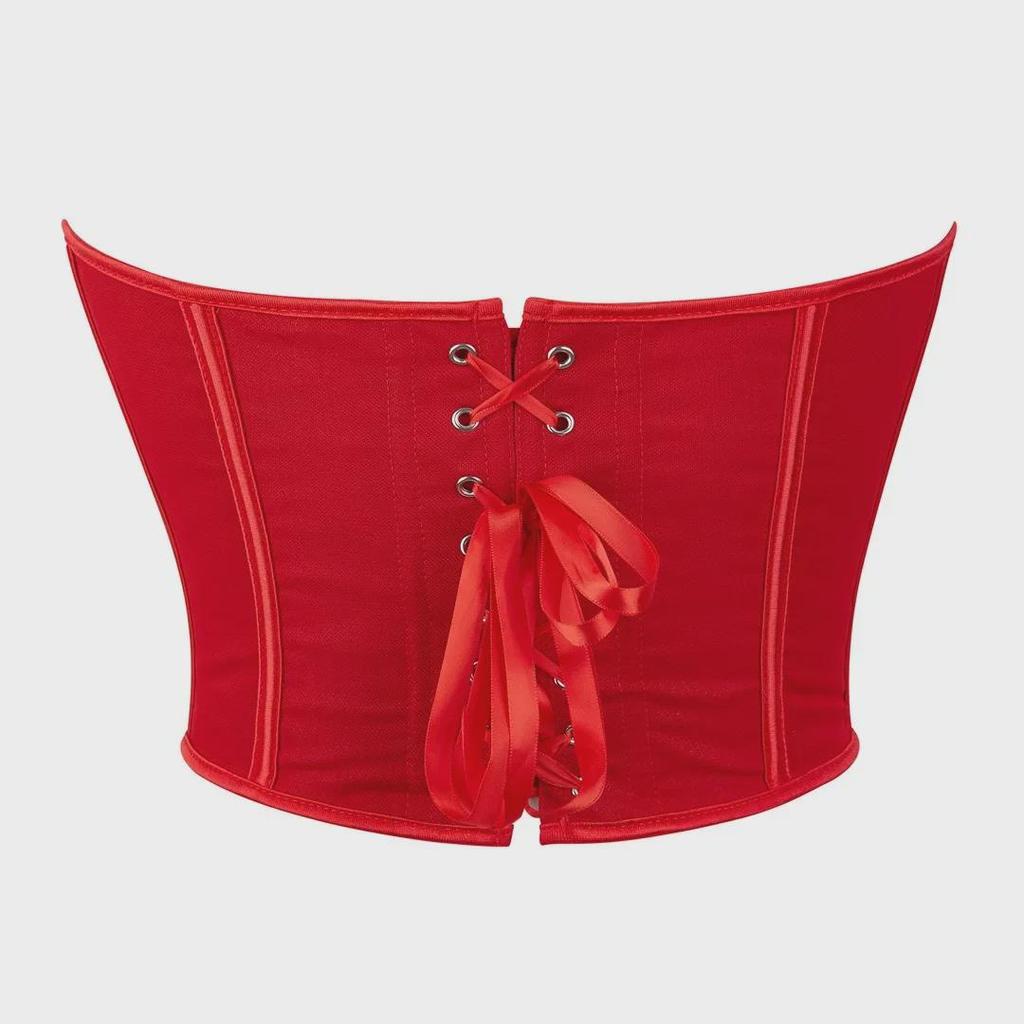 Милый сетчатый корсет-труба в форме сердца с открытыми плечами