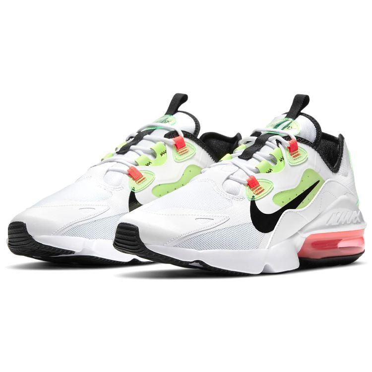 Nike Air Max Infinity 2 White Flash Lime Crimson Мужские кроссовки Черные ярко-малиновые CZ0361-100