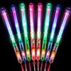 Large Transparent Colorful Water Wave Glow Stick with String for Concerts and Street Performances