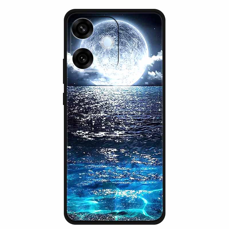 Чехол для Oppo A5 Pro 4G 5G 6.67" Мягкий ТПУ Силикон Funda Вырез Кот Цветок Рисованная Задняя Крышка для Oppo A5 Pro 5G Глобальная Оболочка Coque