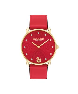 Женские часы Elliot Red Red Leather 14504386, Циферблат, Ремешок, (Официальный импорт)
