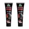 Herb'l Activated Charcoal & Mint Toothpaste - 240g (120g X 2) | Whitening Black Gel | Fluoride Free | Fights Plaque & Stains