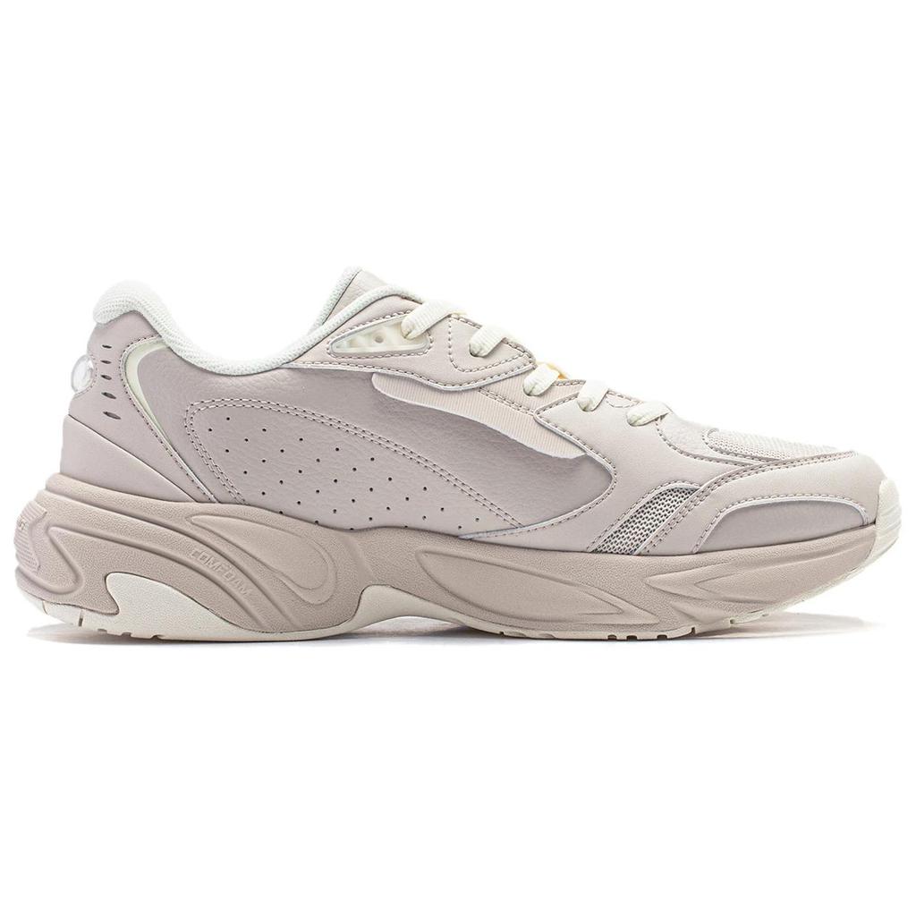 Li Ning Orca Synthetic Leather, Textile Soft And Comfortable Abrasion Resistant Slip Resistant Low top Casual Shoes AGCU029-3