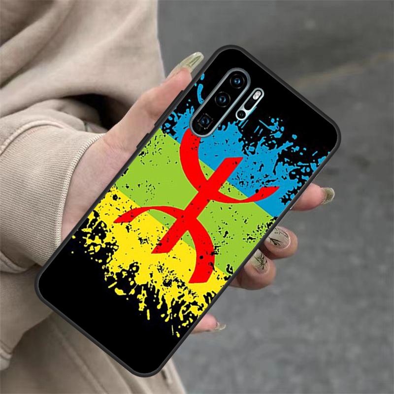Amazigh Berber Flag Case For Huawei Nova 9 SE 10 5T 11i 8i 7i 3i Y61 Y91 Y60 Y70 Y90 P20 P40 Lite P30 Pro Cover