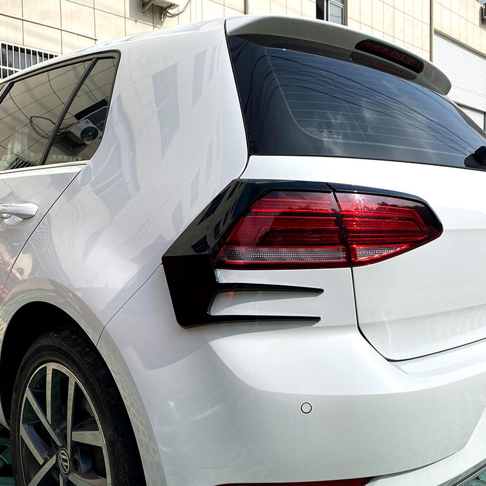 1 пара Задний сплиттер Канард Задний спойлер Задний фонарь Накладка на стоп-сигнал для VW Golf 7 7.5 MK7 MK7.5 GTI R GTD R400 2012-2020