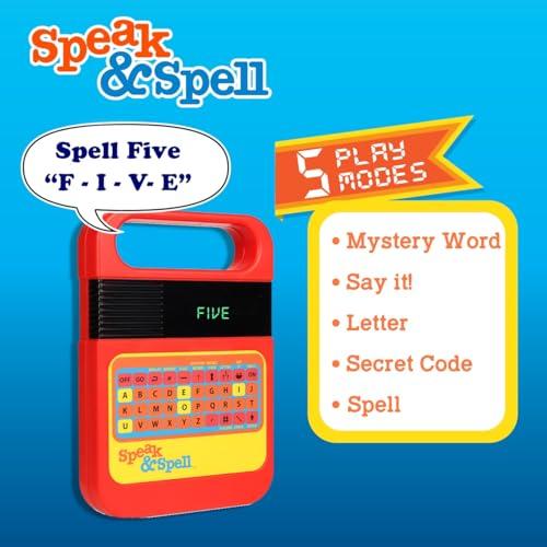 Базовая и веселая электронная игра Speak & Spell