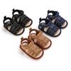 1 Pair Baby Toddler Shoes Comfortable Cotton Non-slip Soft Rubber Sole Boys Sandals