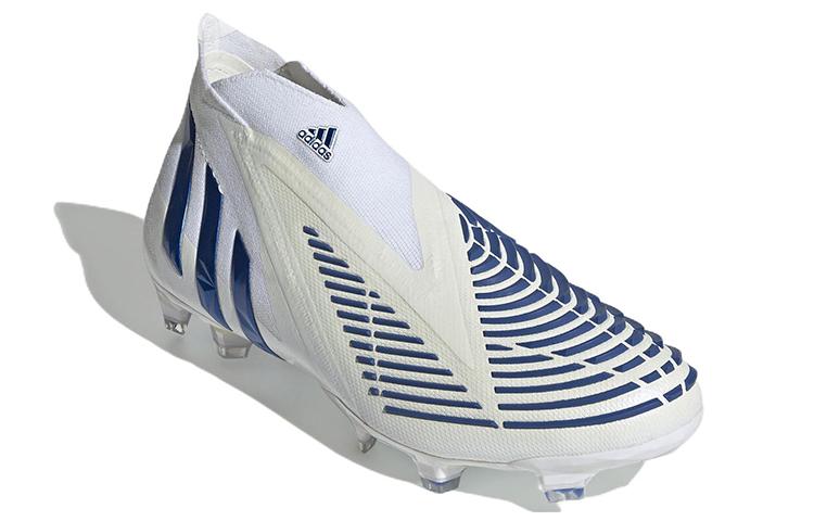 Predator Edge+ Adidas Fg 'White Hi-Res Blue' GV7375