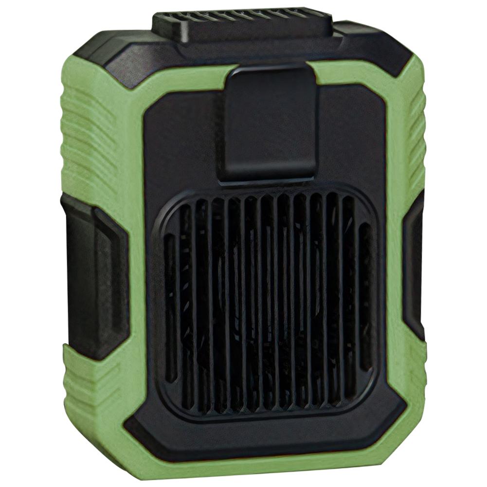 Персональный вентилятор с креплением на пояс 4000 мАч, перезаряжаемый вентилятор для тела, портативный внешний аккумулятор, фонарик, поясной вентилятор для работ на открытом воздухе, походов, кемпинга