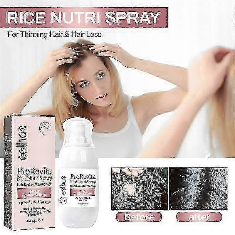 3Pcs Zephta H-Regrow 2.0, Zephta Hair Regrowth, Prorevita Rice Nutri Spray, for Hair