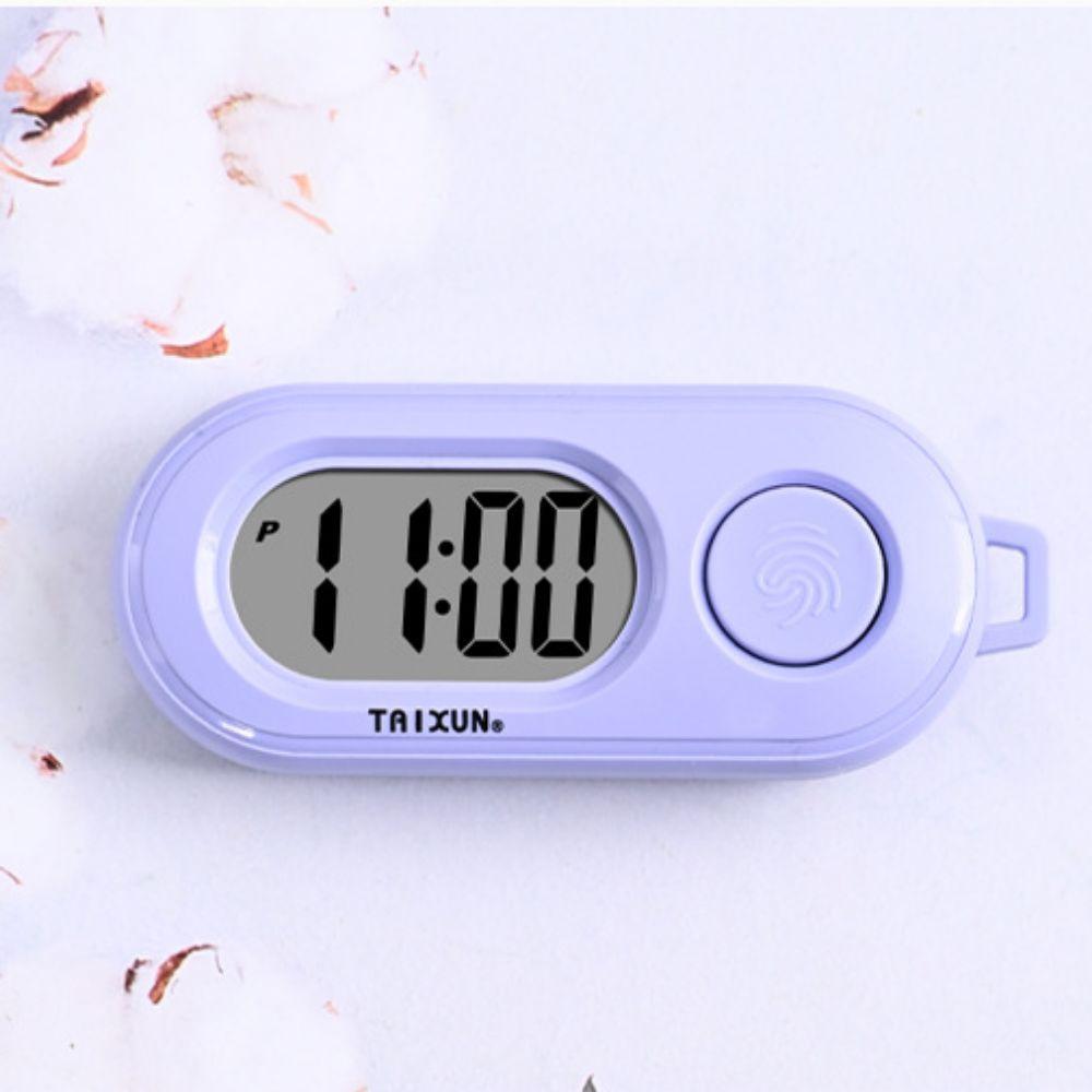 Key Display цифровые электронные часы брелок овальные часы мини светодиодные цифровые часы рюкзак