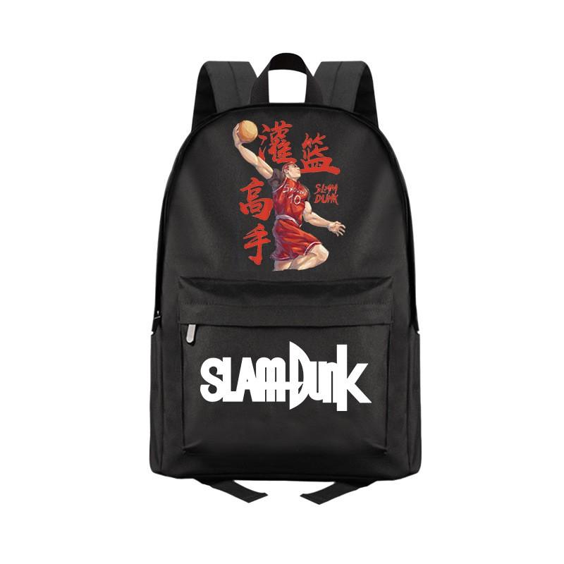 Slam Dunk Backpack Sakuragi Hanamichi Rukawa Kaede Anime School Bag Students