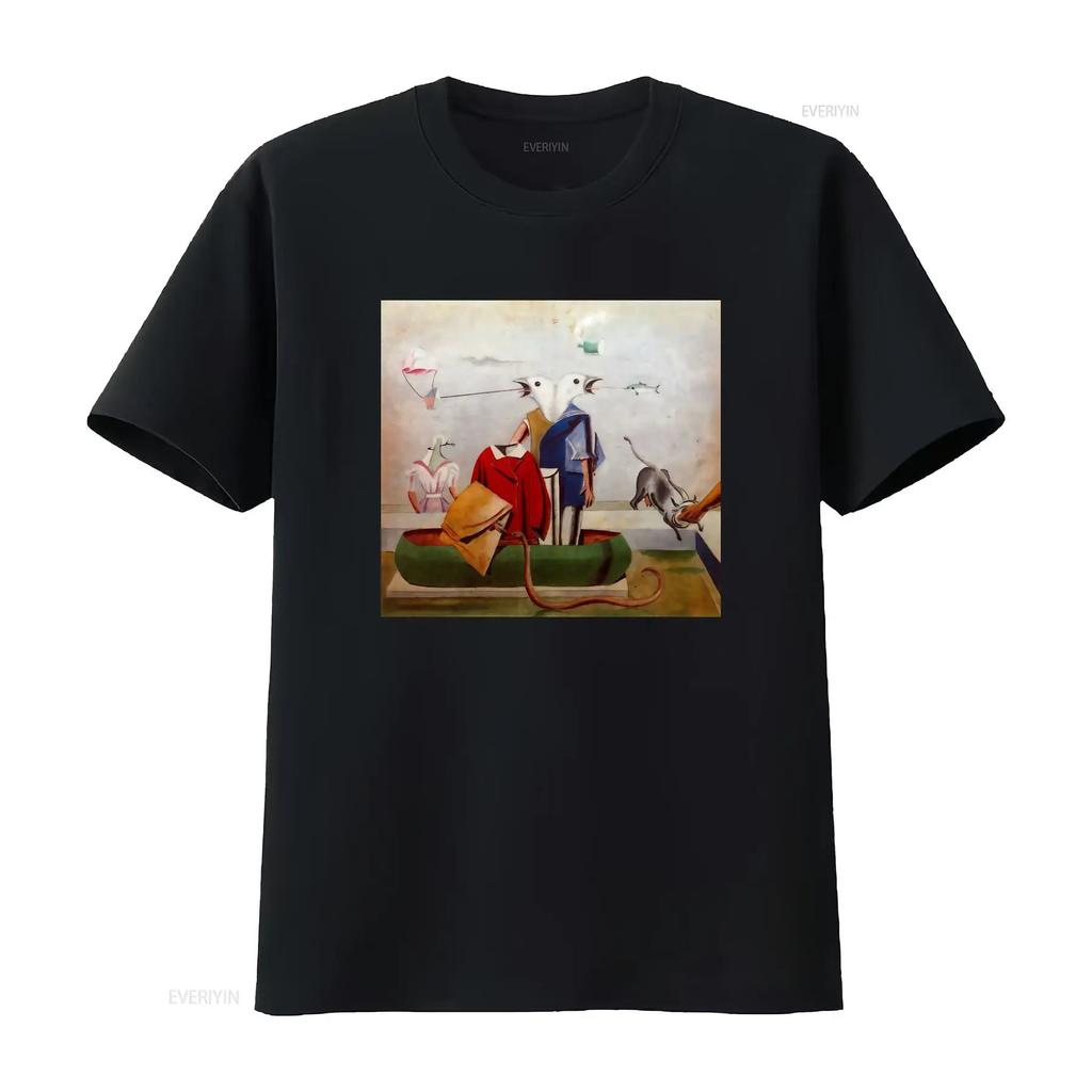 Birds Also Fish Snake And Scarecrow Max Ernst T Shirt Art Surrealism For Her Him Lover Vintage Homme Fashion