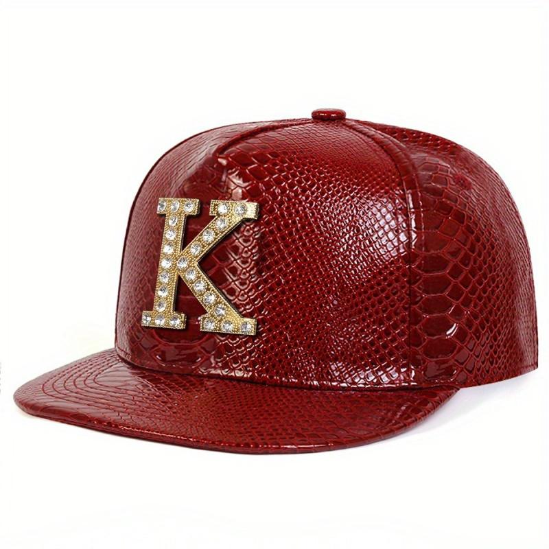 Unisex K Letter Label Hip-hop Hats Fashion Spring Autumn Outdoor Adjustable Casual Baseball Caps Sunscreen Hat