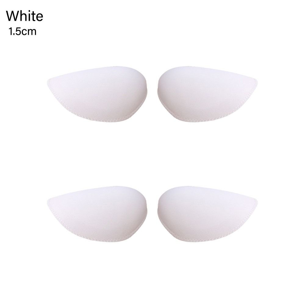 2Pairs Convenient Sewing Accessories DIY Apparel Sponge Shoulder Pads Soft Padded Shoulder Pad Covered Set-in Sewing