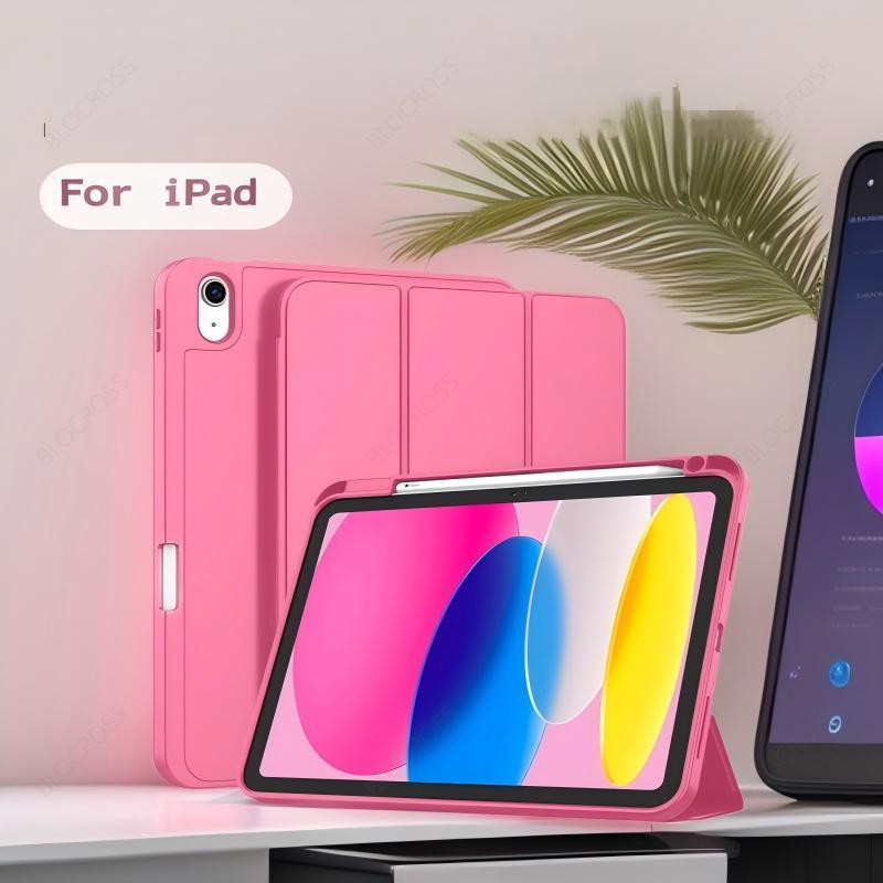 Для iPad A19 12-го A16 11-го 10-го 9-го 8-го 7-го 10.2 Air 4 5 10.9 Чехол-держатель для Pencil Pro 11 12.9 13 Air 11 M2 M3 M4 Планшет Funda
