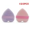 1/2/3PCS Heart-shaped Velvet Facial Face Makeup Puff Cosmetic Makeup Cotton Sponge Puffs Make Up Tools