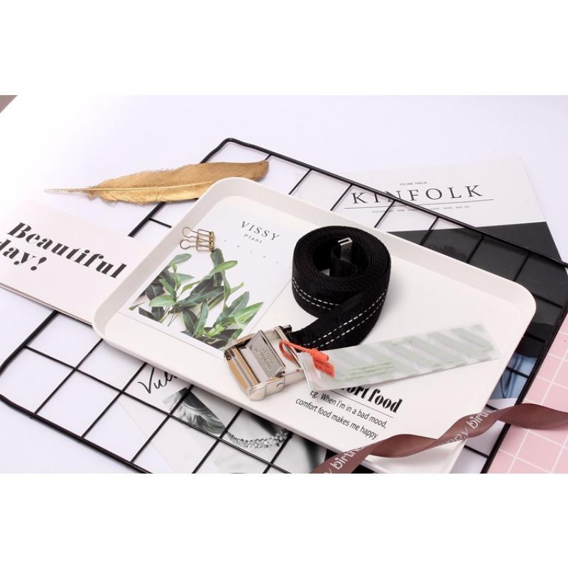 Новый холщовый ремень в индустриальном стиле OFF-white, тот же модный ремень