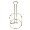 Tissue Reserve Holder Electroplating Bright Vertical Style Gold Iron Easy Cleaning Toilet Paper Stan