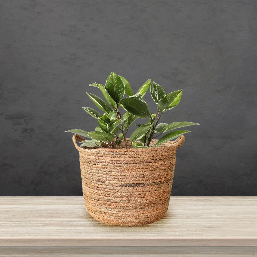 Плетеные корзины для растений, цветочные горшки, декоративные, большой емкости, держатели для хранения