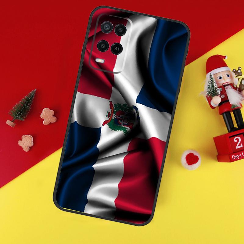 Флаг Доминиканской Республики Чехол Для Oppo A38 A18 A58 A78 A98 A74 A94 A54 A80 A60 A40 A96 A76 A16 A15 A17 A57 A5 A6 Pro