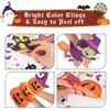 Halloween Decorations 743 PCS Halloween Window Clings, 10 Sheets Cute Halloween Window Decorations, Large Halloween Window Stickers Double-Sided