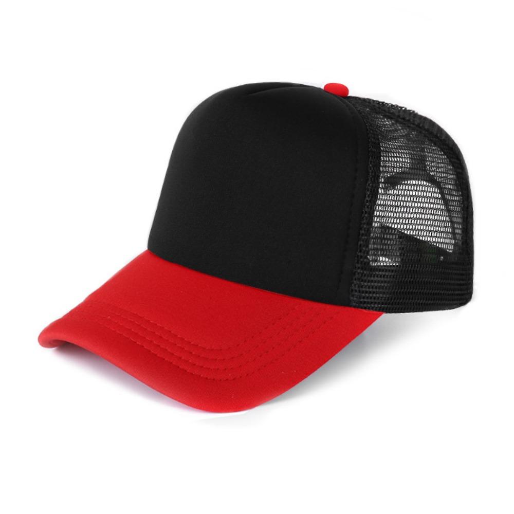 Spong Mesh Sun Visor Hat Breathable Peaked Cap Fashion Baseball Cap Outdoor Sports