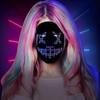 Светодиодная маска-трансформер для лица с управлением через приложение - Программируемая светодиодная маска на Хэллоуин, Цифровая светящаяся маска для взрослых