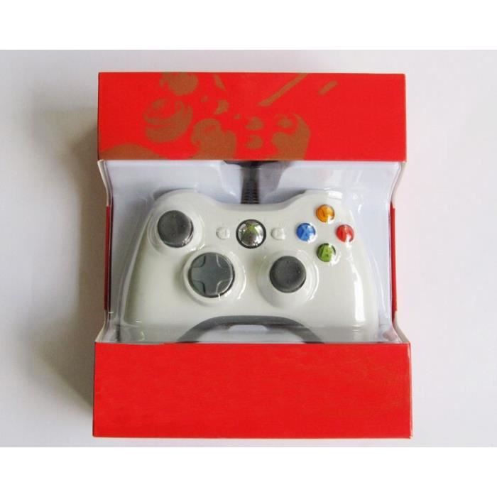 Геймпад - Xbox 360 - Проводной - Белый - Интерфейс для наушников - Совместим с ПК