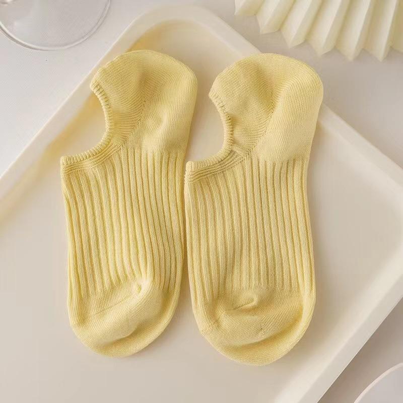 Красочные ребристые короткие носки, удобные и дышащие эластичные носки до щиколотки, женские чулки и чулочно-носочные изделия