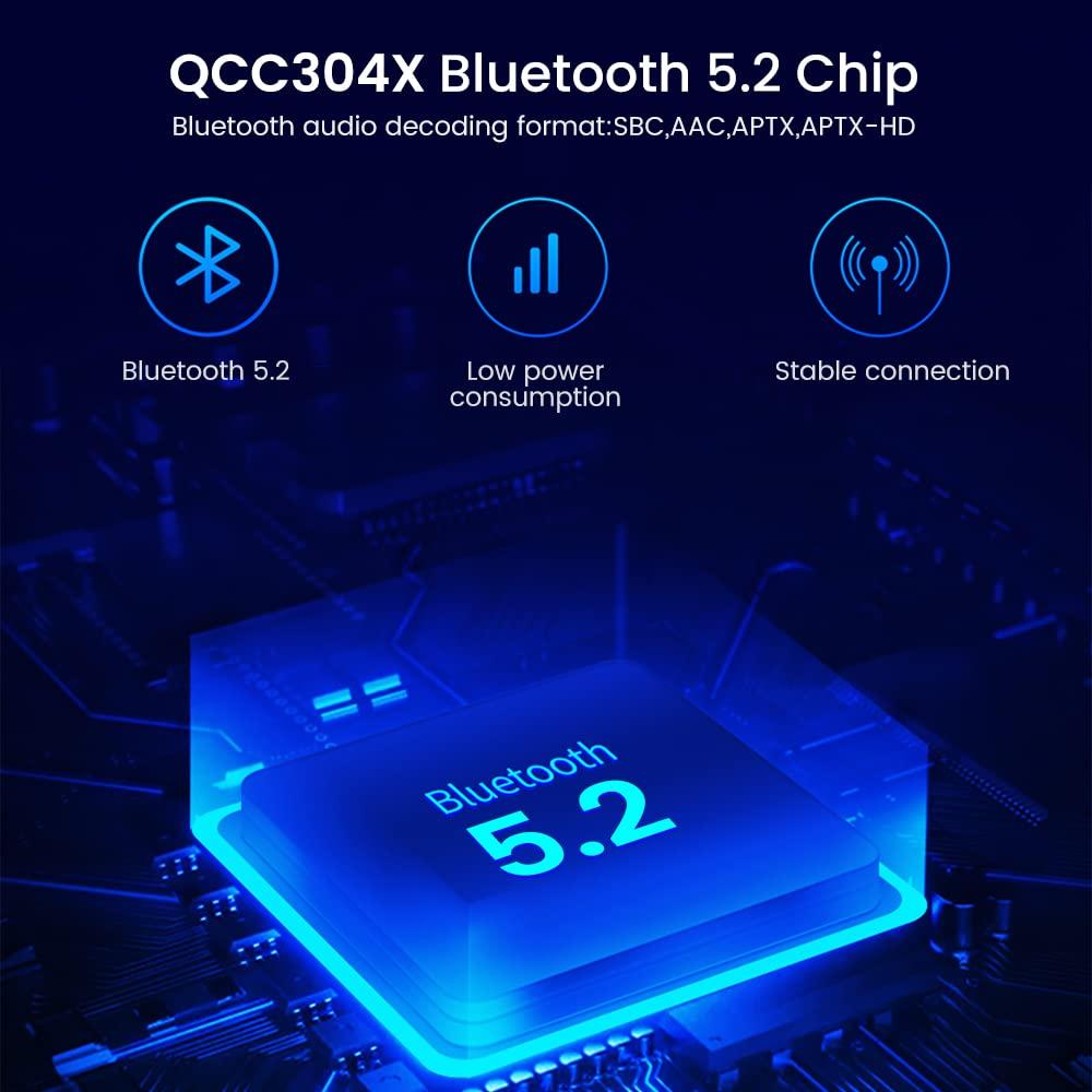 AIYIMA A07 PRO Настольный усилитель Bluetooth hd Усилитель мощности Hifi AUDIO Настольный усилитель TPA3255+QCC304X+N55325 5.2 apt-x 300W2