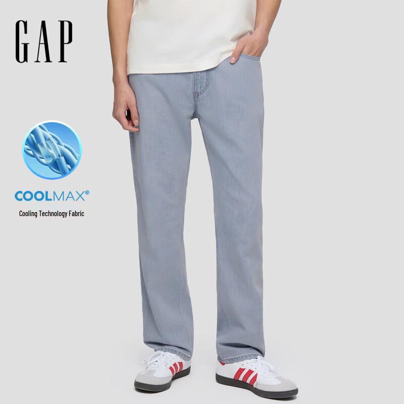 Gap Мужские легкие базовые прямые джинсы
