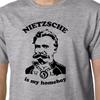 Футболка Nietzsche Is My Homeboy ФИЛОСОФИЯ ГИК СМЕШНАЯ ЦИТАТА ПЛАТО ФРОЙД МАРКС