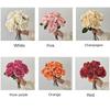 6 Pcs/Bunch DIY Fake Roses Simulation Flower  Home Dining Table Desktop Decoration Photography Prop