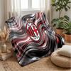 AC Milan Theme blanket Soft Flannel Blanket Plush Throw Blanket Cozy Sofa Bed Blanket for Home Decor