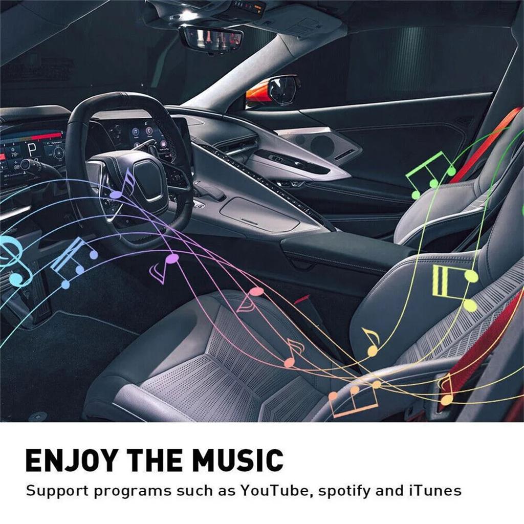 AMI Interface And 3G Multimedia Bluetooth 5.0 Audio Cable Is Compatible With Most Car Models.
