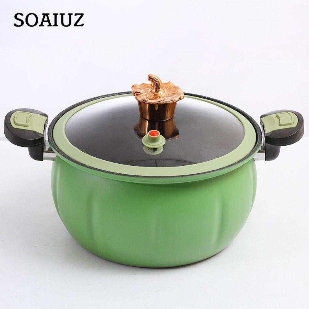8л стеклянная тыква микро-горшок под давлением газовая плита большой емкости универсальная сковорода с антипригарным покрытием кухонная сковорода