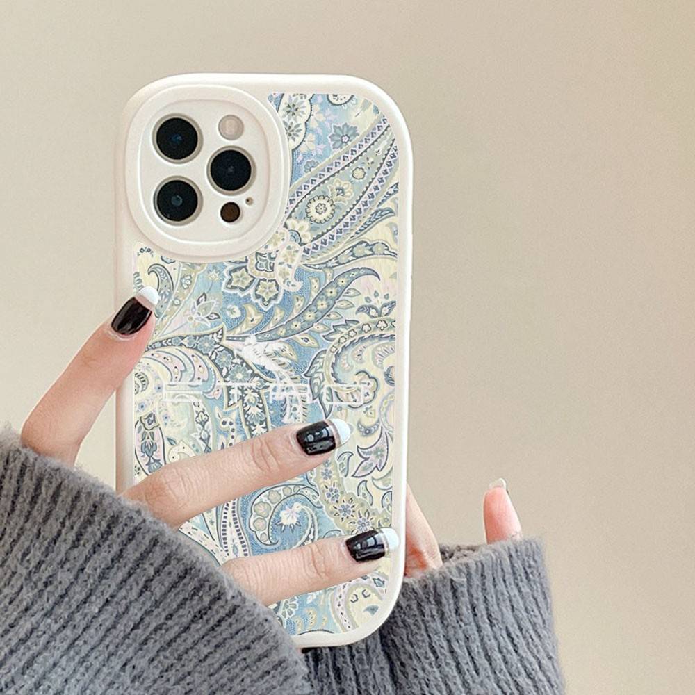 Классический дизайн E-Etro Кожаный чехол для телефона Для iPhone 15 14 13 Pro Max 12 11 16 Plus Чехол для телефона