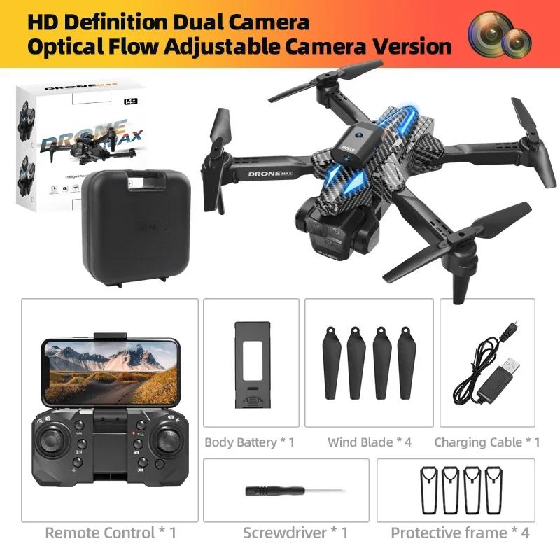 New C10 Max 6000M GPS 3 Cameras Rc Drone HD Optical Flow Positioning Obstacle Avoidance Gesture Photography Foldable Quadcopter Toy Gifts